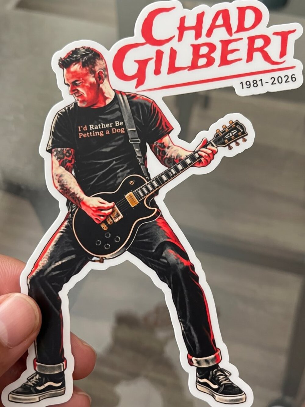 Chad-Gilbert Sticker - Picture 3 of 4